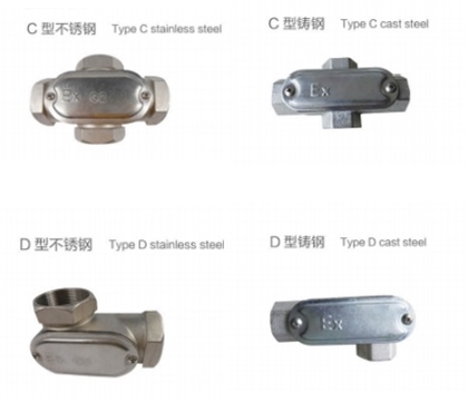 菏泽BCH防爆接线盒(e)-C型D型不锈钢铸钢